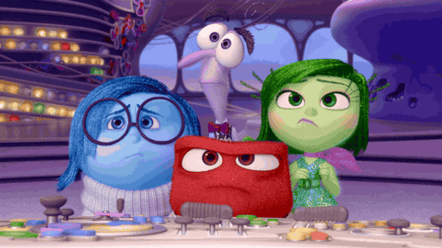 Shocked Emotions Inside Out GIF