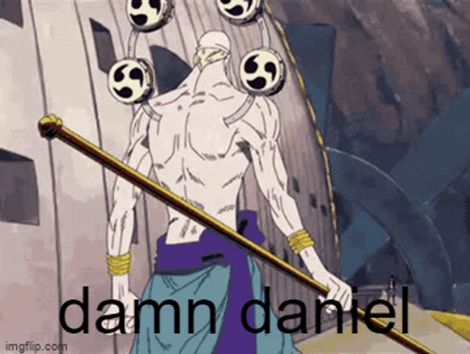Shocked Face Damn Daniel One Piece GIF