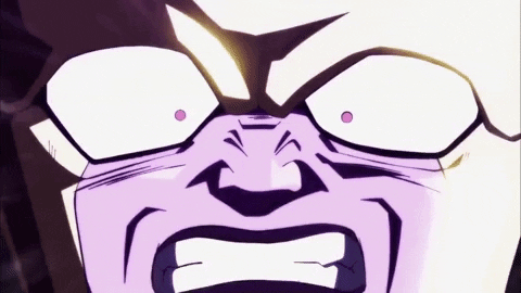 Shocked Frieza GIF