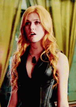 Shocked Katherine Mcnamara GIF