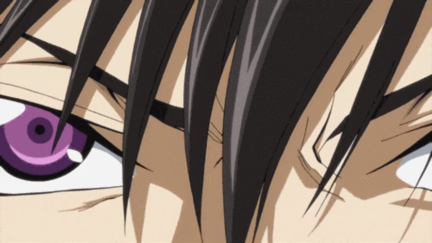Serious Lelouch Lamperouge Staring GIF