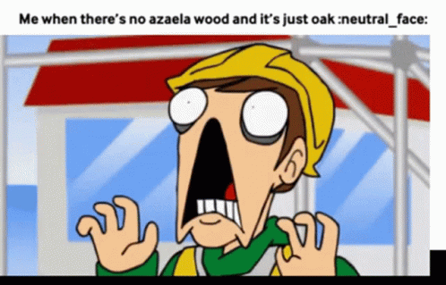 Shocked Man Saying Me When There's No Azalea Wood GIF