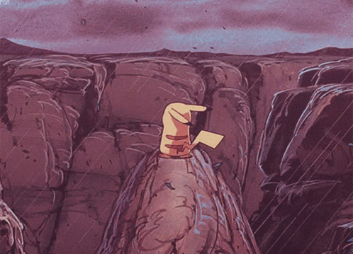 Shocked Pikachu On The Thunders And Lightning GIF