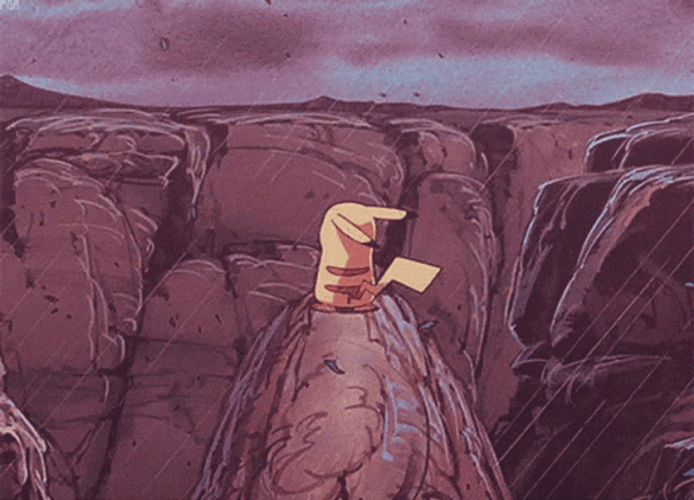 Shocked Pikachu On The Thunders And Lightning GIF