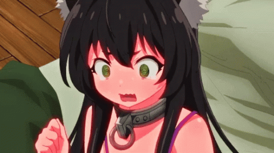 Shocked Rem Galeu Anime Girl GIF