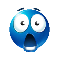 Shocked Shock Sticker GIF