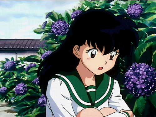 Shocked Student Kagome GIF