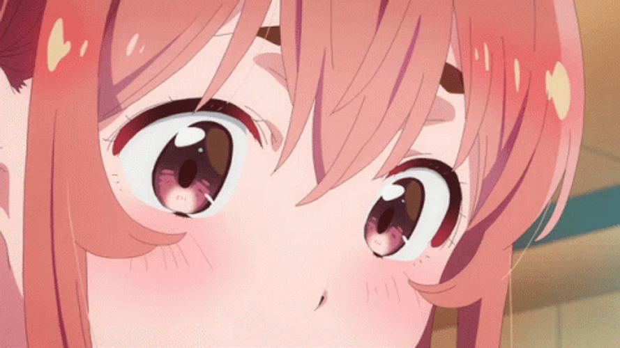 Shocked Sumi Sakurasawa Blushing Anime GIF