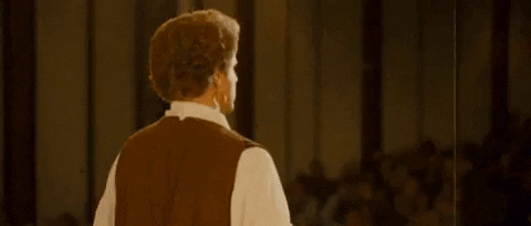 Shocked Turn Around GIF