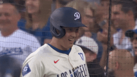 Shohei Ohtani Head Butt Seed Snacks GIF