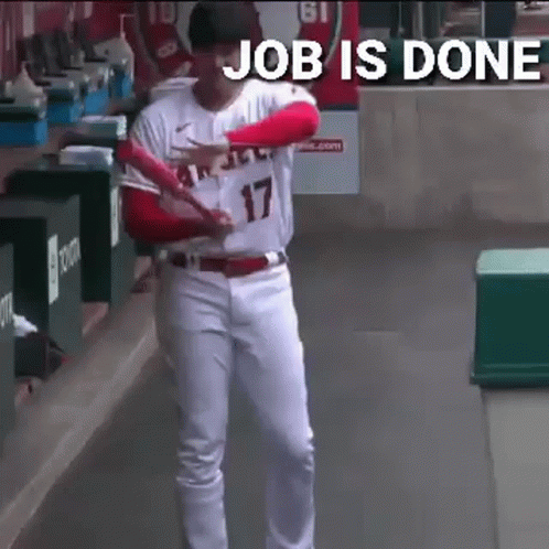 Shohei Ohtani Job Is Done GIF