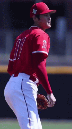 Shohei Ohtani Licking Finger GIF