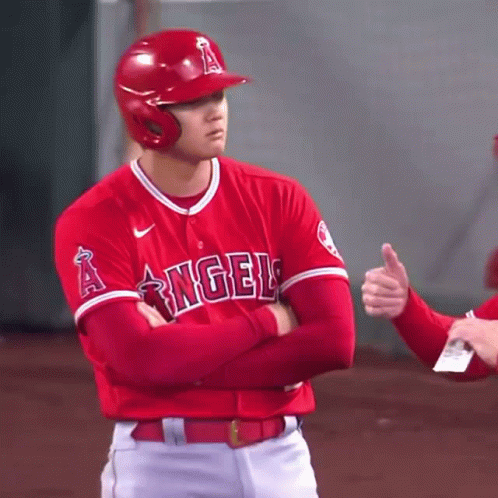 Shohei Ohtani Thinking GIF
