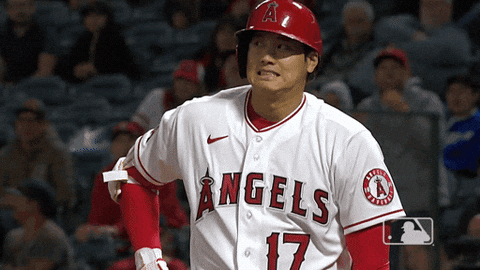 Shohei Ohtani Unserious Face GIF