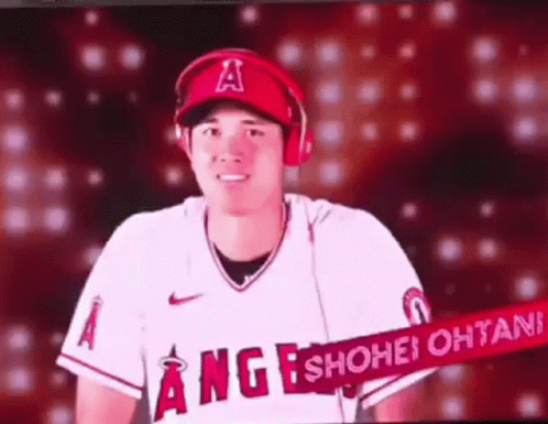 Shohei Ohtani Wearing Headphone GIF