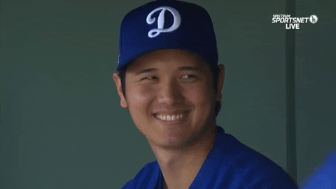 Shohei Smiling Wide GIF