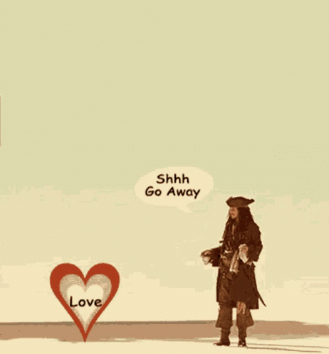 Shoo Love Go Away GIF