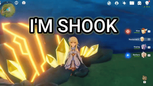 Genshin Impact Shook GIF