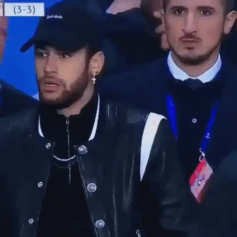 Neymar Shook Face GIF