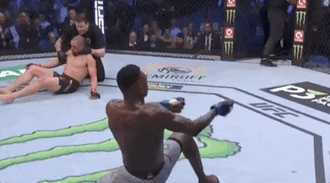 Shoot It Israel Adesanya GIF