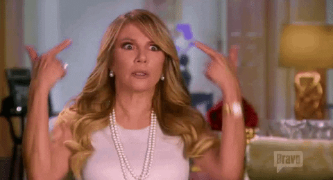 Ramona Singer Double Finger Gun Shoot Myself GIF