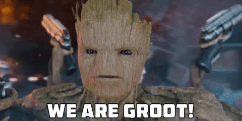 Shoot We Are Groot GIF