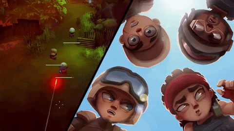 Shooter Commando Clash Royale Mobile Game GIF