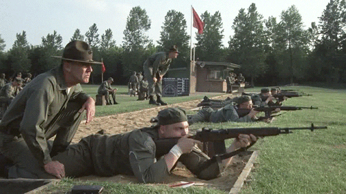 Shooting Range Platoon GIF