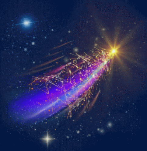 Shooting Star Galaxy GIF