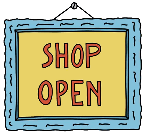 Shop Open Sign