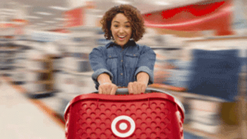 Shopping At Target Store GIF