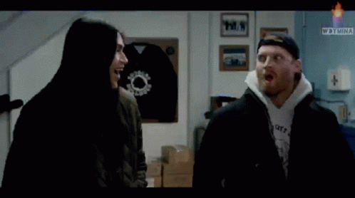 Startled Shoresy Shocked Reaction GIF