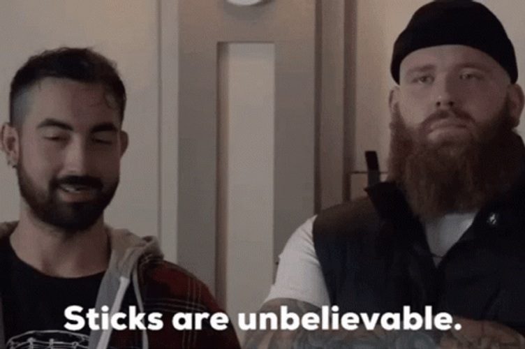 Shoresy Straight Face Sticks Are Unbelievable GIF