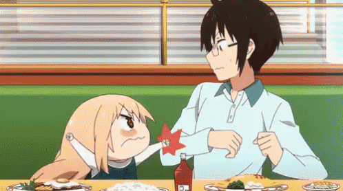 Short Anime Umaru Fighting GIF