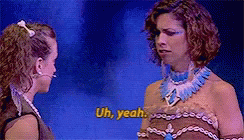 Short Curly Hair Lady Uh Yeah GIF