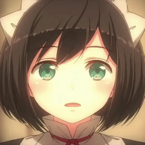 Short Hair Waifu GIF