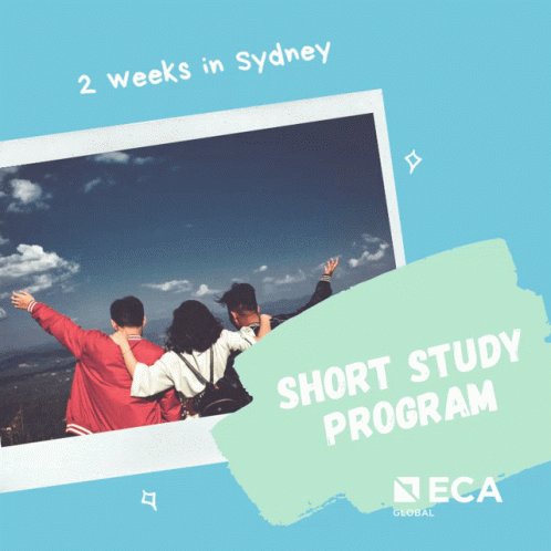Short Study Program Poster Sydney Three People