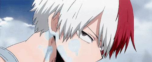 Shoto Todoroki Looking Back GIF