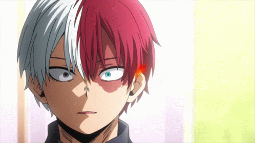 Shoto Todoroki Big Eyes GIF