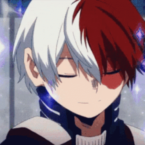 Happy Shoto Todoroki GIF