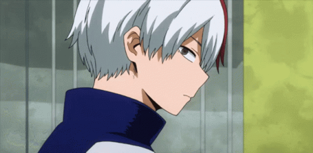 Shoto Todoroki Side Eye GIF