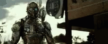Shots Fired Robot GIF