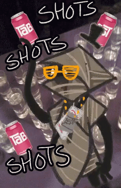 Shots Shots Shots Abstract Creature Shaking GIF