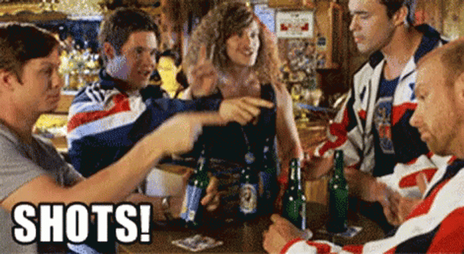 Shots Shots Shots Adam DeVine Workaholics GIF