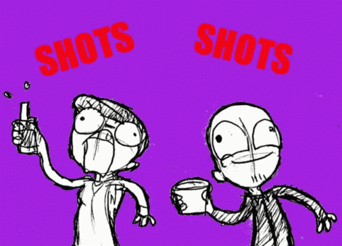 Shots Shots Shots Drunk Guys Mobile Sketch GIF