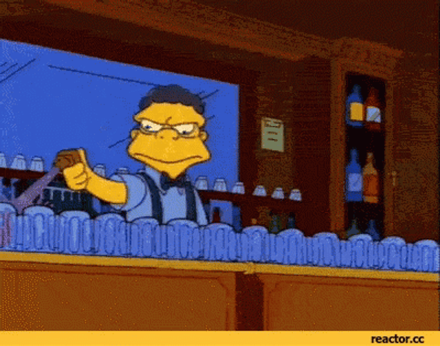 Shots Shots Shots Mike Krack The Simpsons GIF