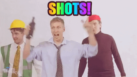 Shots Shots Shots Wild Drunk Guys GIF