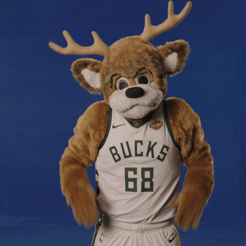 Shoulder Shrug Bucks Bango Basketball GIF