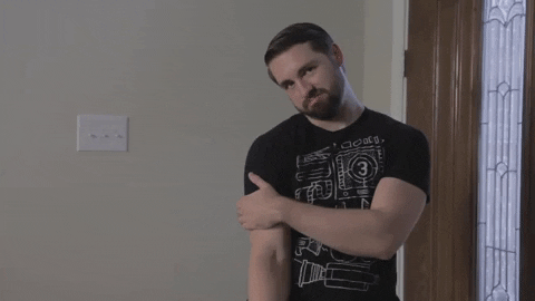 Shoulder Shrug No Big Deal GIF