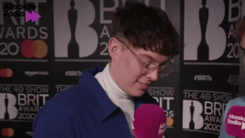 Shoulder Shrug Sam Fender GIF